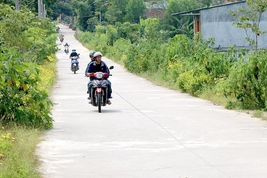 Về nơi có nhiều người dân hiến đất mở đường