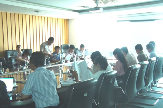Thẩm định hồ sơ chuyển mục đích sử dụng đất dự án Khu liên hợp gang thép Long Sơn, tỉnh Bình Định