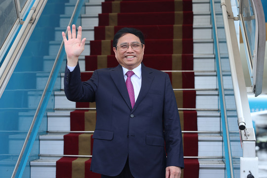 Thủ tướng Phạm Minh Chính lên đường thăm chính thức Trung Quốc và dự Hội nghị Diễn đàn Kinh tế thế giới