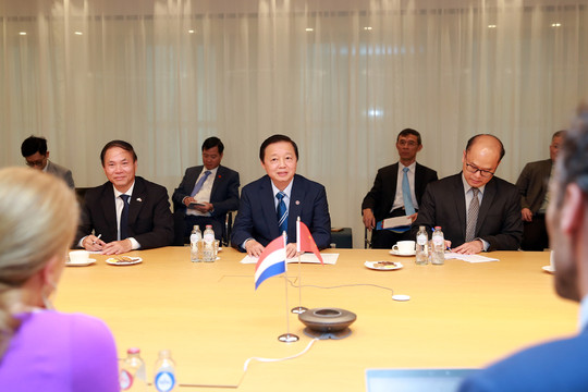 Quan hệ hợp tác Việt Nam-Hà Lan sẽ phát triển mạnh mẽ trên cơ sở tương đồng nhiều điểm