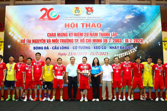 Hội thao chào mừng 20 năm thành lập Sở TN&MT TP. Hồ Chí Minh