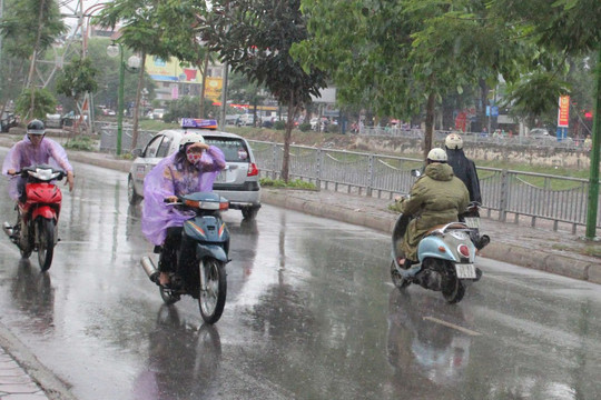 Thời tiết 8/7: Bắc Bộ ngày nắng, về chiều chuyển mưa, Nam Bộ mưa to