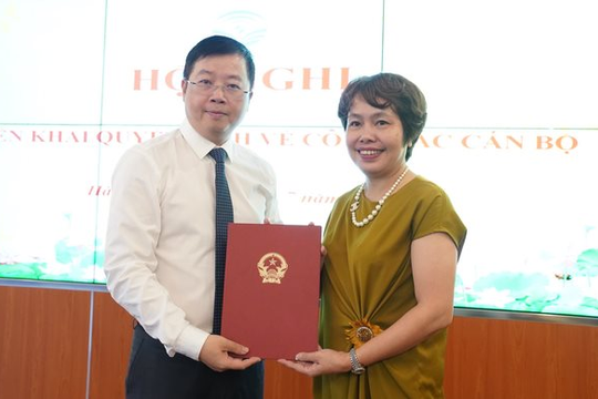 Phó tổng biên tập Báo Thanh Niên Đặng Thị Phương Thảo được bổ nhiệm giữ chức Phó cục trưởng Cục Báo chí