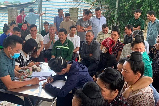 Điện Biên: Chi trả hơn 10 tỷ đồng cho người dân góp đất trồng cao su