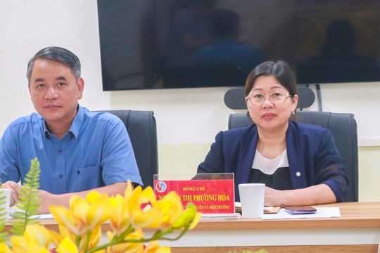 Thứ trưởng Nguyễn Thị Phương Hoa tiếp công dân định kỳ tháng 7/2023