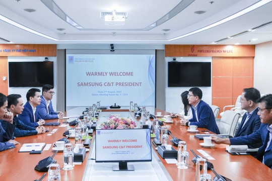 PV GAS - Samsung C&T: Trao đổi hợp tác trong lĩnh vực LNG