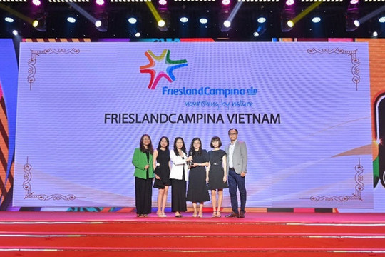 Lần thứ 3, FrieslandCampina Việt Nam được tôn vinh “Nơi làm việc tốt nhất châu Á”
