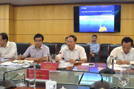 Bộ TN&MT làm việc với Tập đoàn Dầu khí Việt Nam về khảo sát biển để đầu tư dự án điện gió ngoài khơi