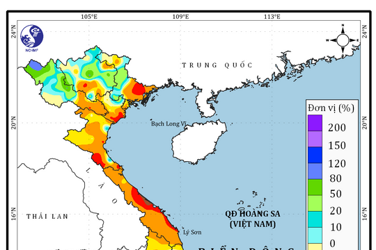 Trong 1 tháng tới, Biển Đông khả năng đón 1-2 cơn bão và áp thấp