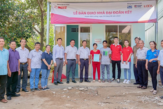 INSEE Việt Nam tặng Nhà Đại đoàn kết tại Kiên Lương (Kiên Giang)