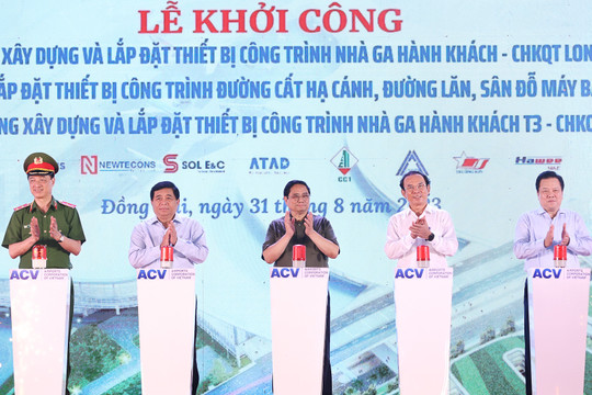Thủ tướng: Phấn đấu vượt tiến độ 3 hạng mục quan trọng nhất của các dự án sân bay Long Thành, Tân Sơn Nhất