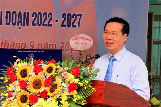 Thư Chủ tịch nước gửi ngành Giáo dục nhân dịp năm học mới 2023 - 2024