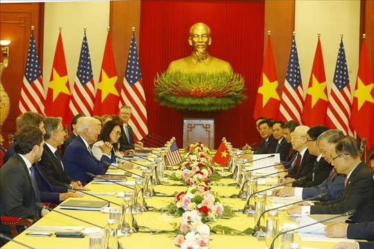 Dư luận quốc tế đánh giá tích cực về chuyến thăm của Tổng thống Joe Biden tới Việt Nam