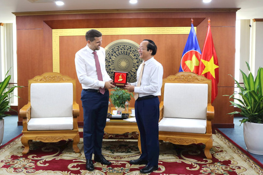 Bộ TN&MT Việt Nam và Bộ Môi trường Cộng hòa Séc mở rộng hợp tác