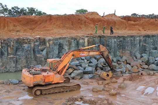 Bình Phước tăng cường quản lý khoáng sản: Chấm dứt tình trạng khai thác trái phép