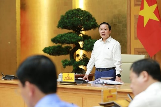Tập trung cao độ cho tổng kết Nghị quyết về biến đổi khí hậu, tài nguyên và môi trường