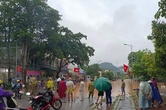 Nghệ An: Nhiều địa phương vùng cao bị ngập lụt