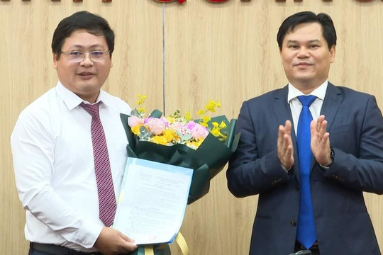 Quảng Ngãi: Bổ nhiệm ông Võ Minh Vương giữ chức Phó Giám đốc Sở TN&MT