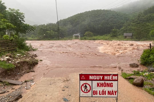 Quảng Bình ra công điện khắc phục hậu quả mưa lũ