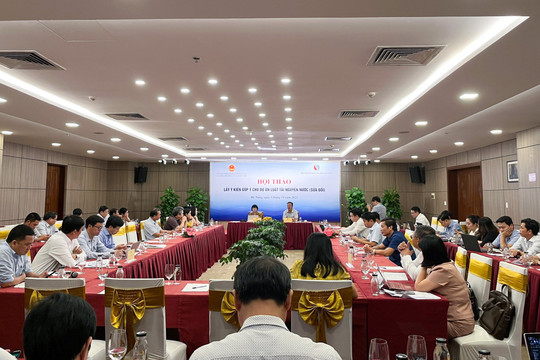 Lấy ý kiến góp ý Dự án Luật Tài nguyên nước (sửa đổi) tại TP Đà Nẵng