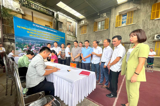 Văn Yên (Yên Bái): Phát động sử dụng dịch vụ bưu chính công ích trong thực hiện TTHC về đất đai
