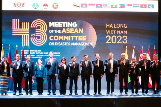 Khai mạc hội nghị thường niên lần thứ 43 của Ủy ban ASEAN về quản lý thiên tai