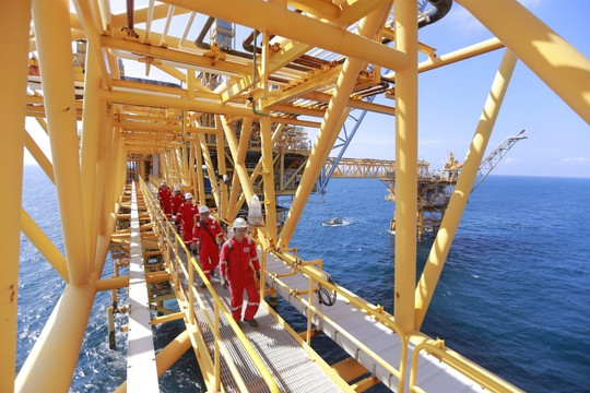 PVEP hoàn thành vượt chỉ tiêu sản lượng khai thác dầu khí 9 tháng đầu năm