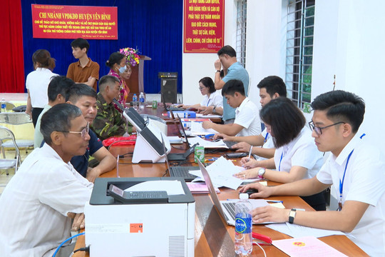 Văn phòng đăng ký Đất đai tỉnh Yên Bái: Hỗ trợ người dân cả trong ngày cuối tuần