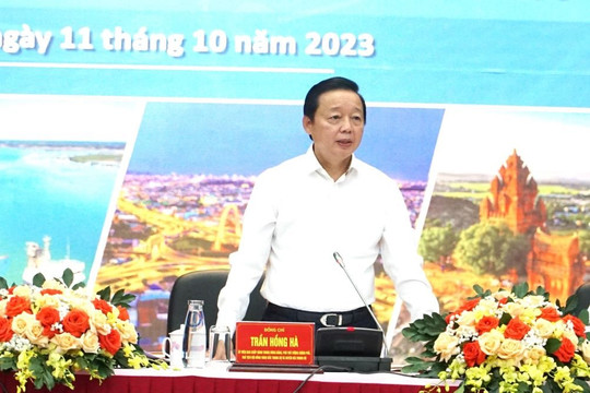 Phó Thủ tướng Trần Hồng Hà: Quy hoạch vùng không phải là phép cộng mà phải linh hoạt, tạo ra không gian kết nối liên vùng, địa phương