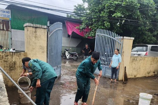 Đà Nẵng: Khẩn trương khắc phục hậu quả mưa lũ đề phòng ngập úng dài ngày
