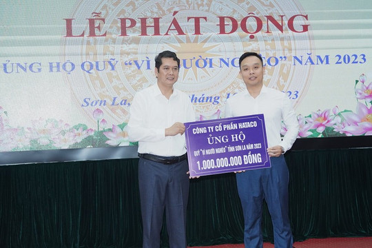 Sơn La: Phát động ủng hộ quỹ Vì người nghèo 2023