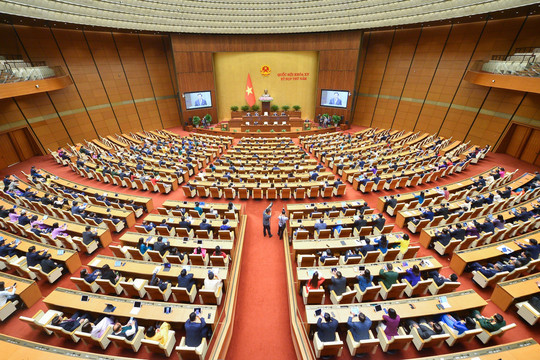 Thông cáo báo chí Phiên khai mạc Kỳ họp thứ 6, Quốc hội khoá XV
