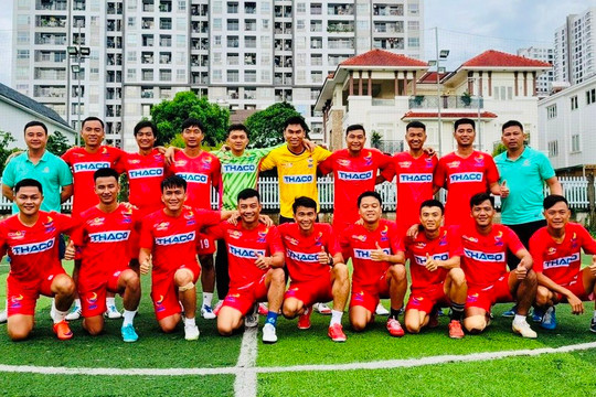 Đội bóng Công đoàn Dầu khí Việt Nam: Nhiệt huyết tạo nên thành công