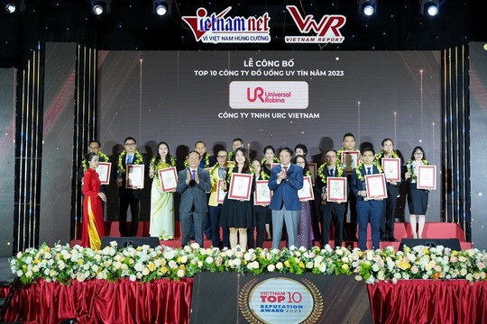 URC Việt Nam: Kiên định với những giá trị bền vững và vị thế Công ty Đồ uống uy tín