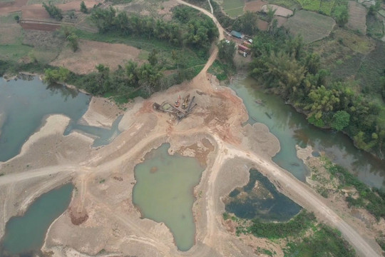 Lạng Sơn: Siết chặt quản lý khai thác cát, sỏi lòng sông