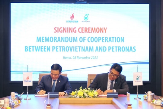 Petrovietnam - Petronas tăng cường hợp tác phát triển