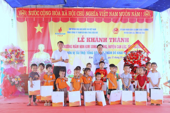PVEP thực hiện chuỗi chương trình an sinh xã hội tại tỉnh Hà Tĩnh