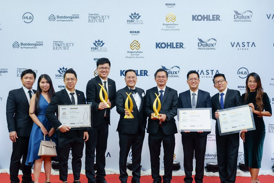 Dự án Elysian chiến thắng 3 giải lớn tại Vietnam Property Awards 2023