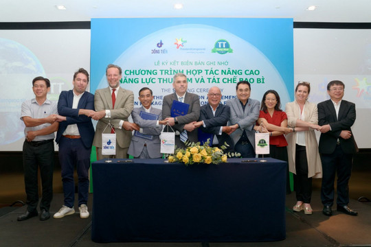 FrieslandCampina Việt Nam hợp tác thực thi quy định EPR, nâng cao năng lực thu gom tái chế bao bì