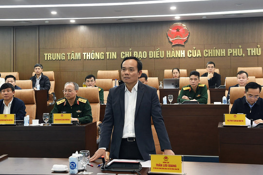 Phó Thủ tướng Trần Lưu Quang yên tâm với công tác phòng, chống mưa lũ tại Thừa Thiên Huế