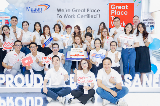 Masan Consumer Holdings xuất sắc đạt chứng nhận Great Place to Work®
