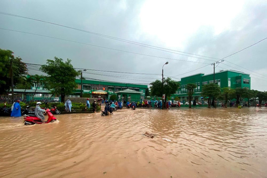 Quảng Nam: Chủ động ứng phó với mưa lớn, nguy cơ xảy ra lũ, ngập úng, sạt lở đất