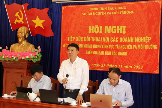 Bắc Giang: Đối thoại tháo gỡ khó khăn cho doanh nghiệp