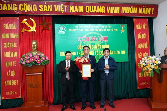 Hà Nội trao Quyết định bổ nhiệm Tổng Giám đốc Công ty Urenco