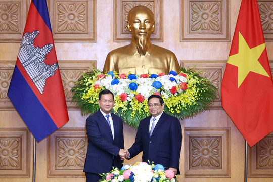 Việt Nam, Campuchia phấn đấu đạt 20 tỷ USD kim ngạch thương mại song phương