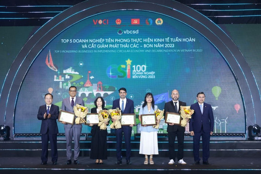 Nestlé Việt Nam dẫn đầu Top 100 Doanh Nghiệp Bền Vững trong 3 năm liên tiếp