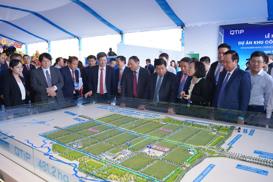 Quảng Trị khởi công dự án khu công nghiệp 481 ha