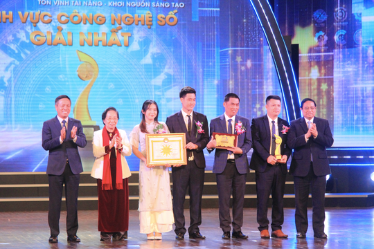 Giải thưởng Nhân tài đất Việt: Vinh danh thành tựu công nghệ số