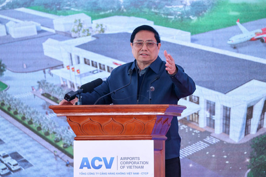Thủ tướng Phạm Minh Chính dự Lễ khánh thành 4 dự án giao thông trọng điểm tại Điện Biên