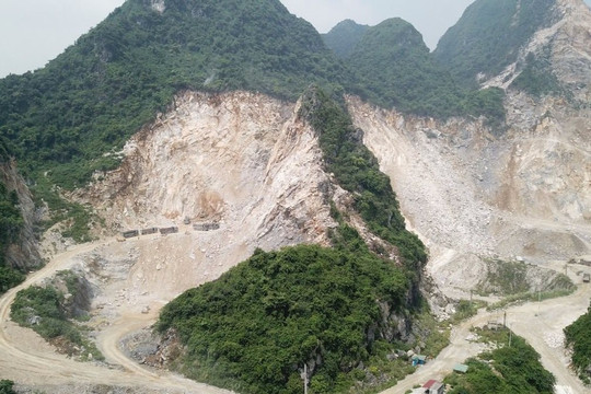 Bắc Giang: Tăng cường quản lý về hoạt động khai thác khoáng sản